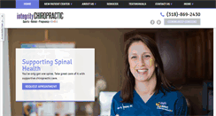 Desktop Screenshot of integritychiro318.com